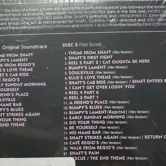 Shaft Soundtrack 2-CD Set - Picture 2 of 2